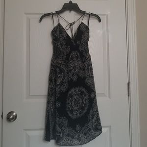 Black and white dress